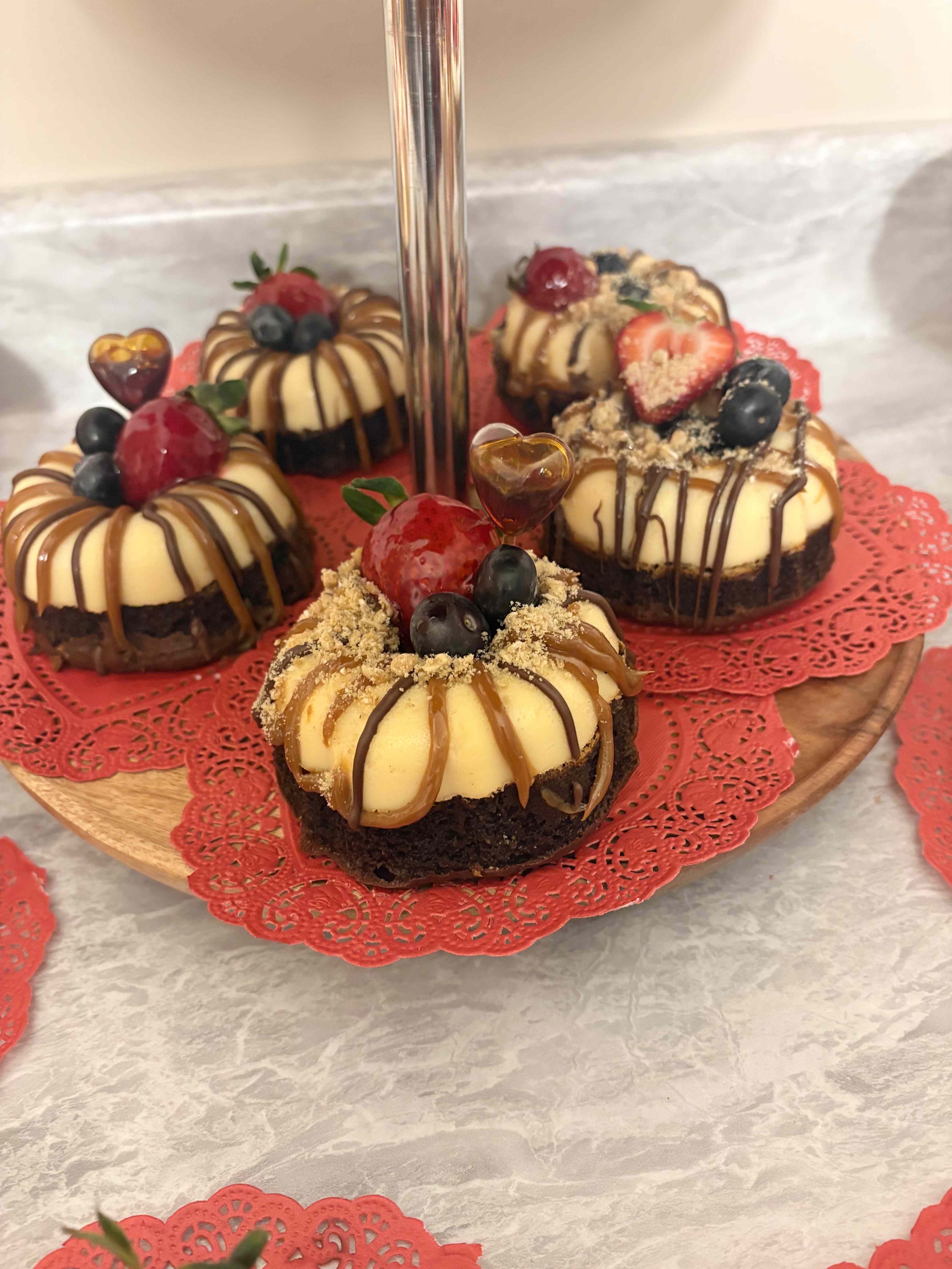 Choco Flan Mini with Dulce de Leche & Fresh Fruit thumbnail 2